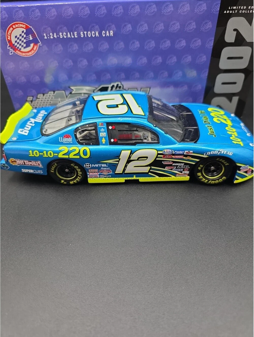 Action Kerry Earnhardt #12 2002 10-10-220 Monte Carlo 1/24 Just Dial It! Car